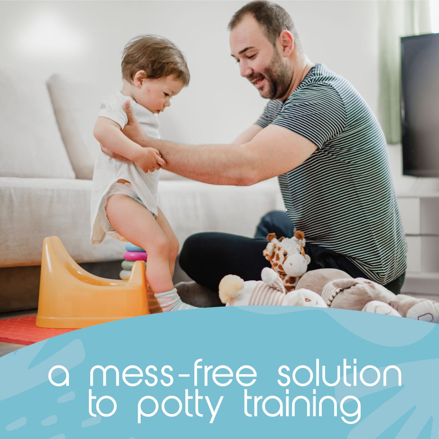 Tidy Tots Disposable Potty Chair Liners | Travel Pack of Liners + Absorbent Pads