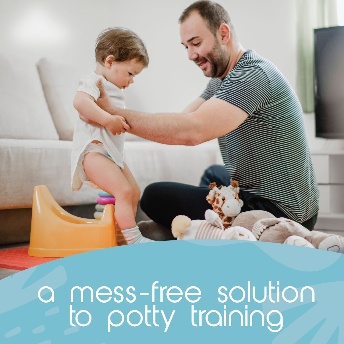 TidyTots Disposable Potty Chair Liners - Value Pack